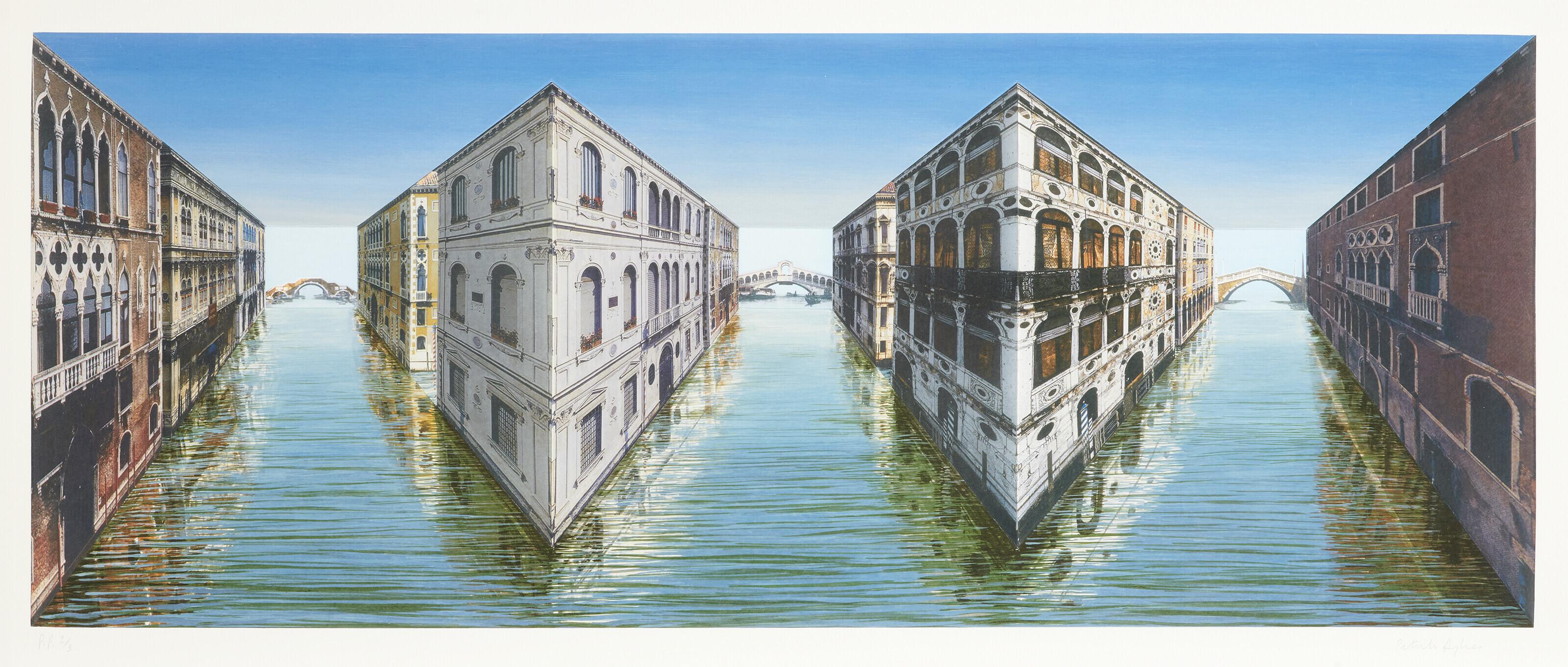 Patrick Hughes - Venice