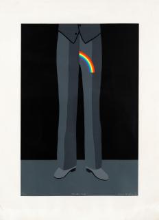Patrick Hughes - Weather Cock, 1979