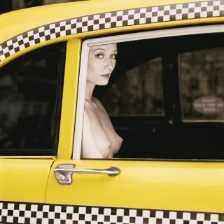 Patrick Lichfield - Checker Cab, New York, 1990