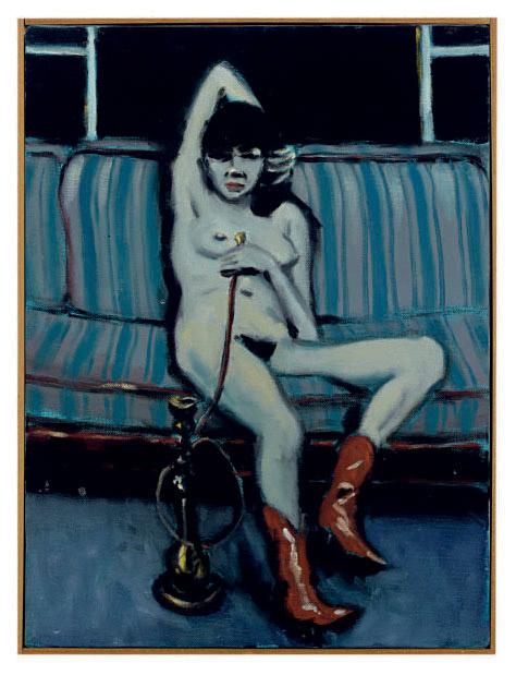 Patrick Morrison - Nude with hookah