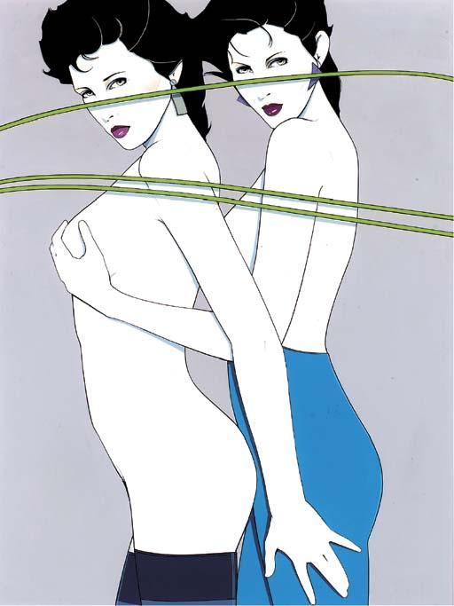 Patrick Nagel - Untitled (A Tribute), 1984