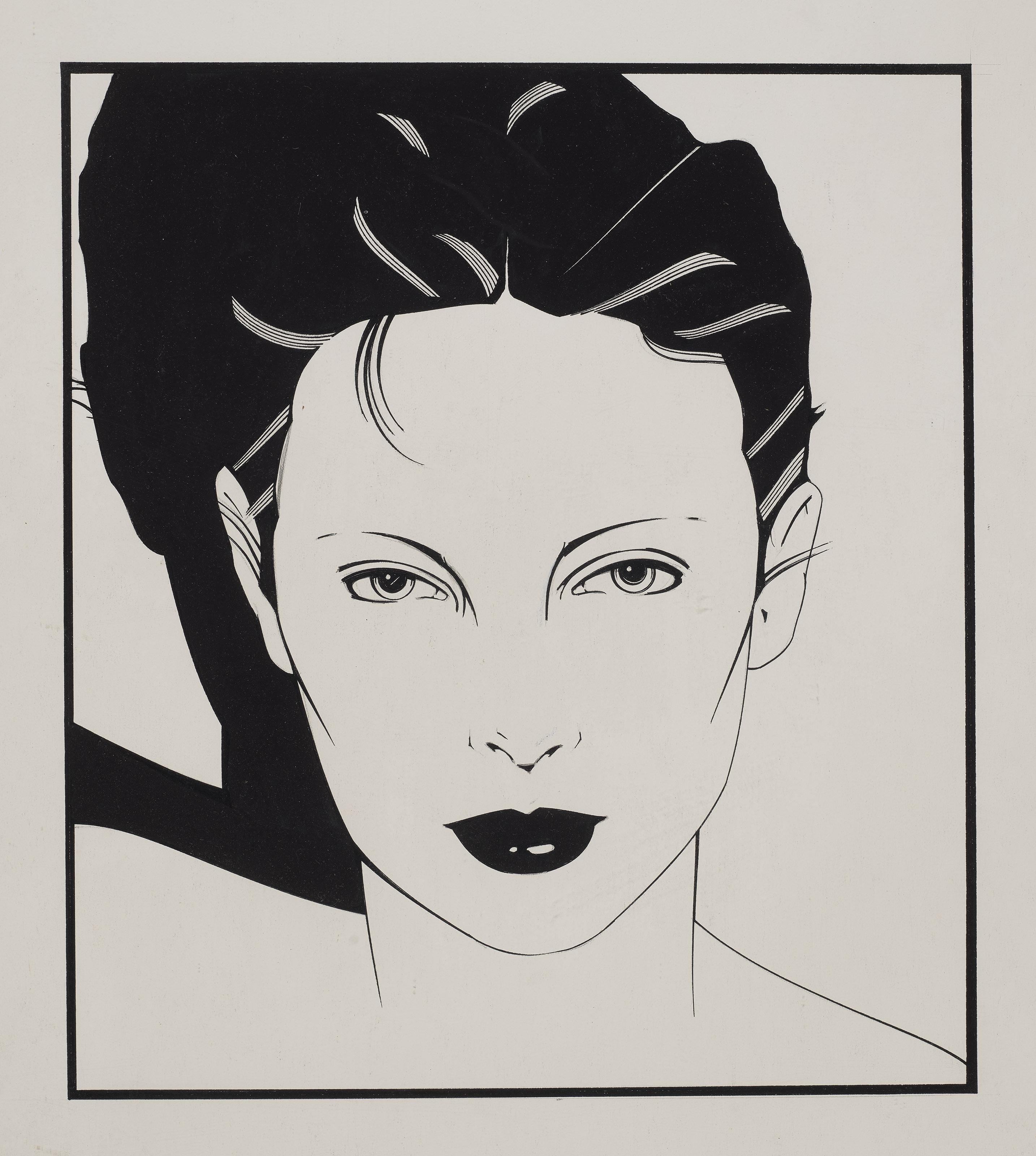 Patrick Nagel - Untitled