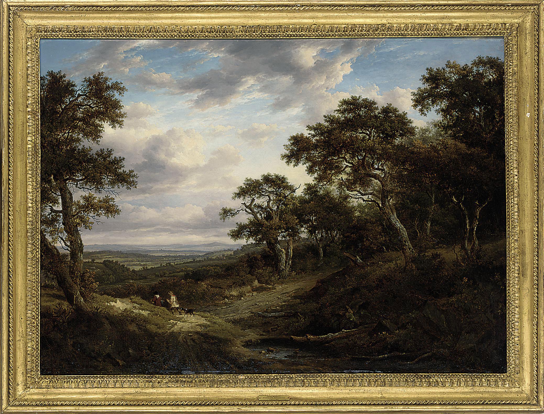 Patrick Nasmyth - A view near Woburn, Bedfordshire