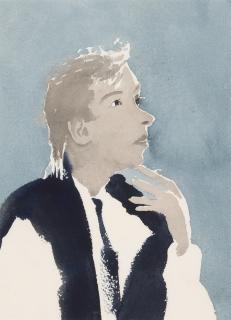 Patrick Procktor, R.A., R.W.S. - Portrait of a Man