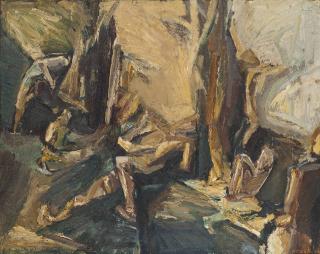 Patrick Procktor, R.A. - Figures In A Landscape