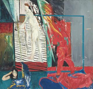 Patrick Procktor, R.A. - Five Female Figures