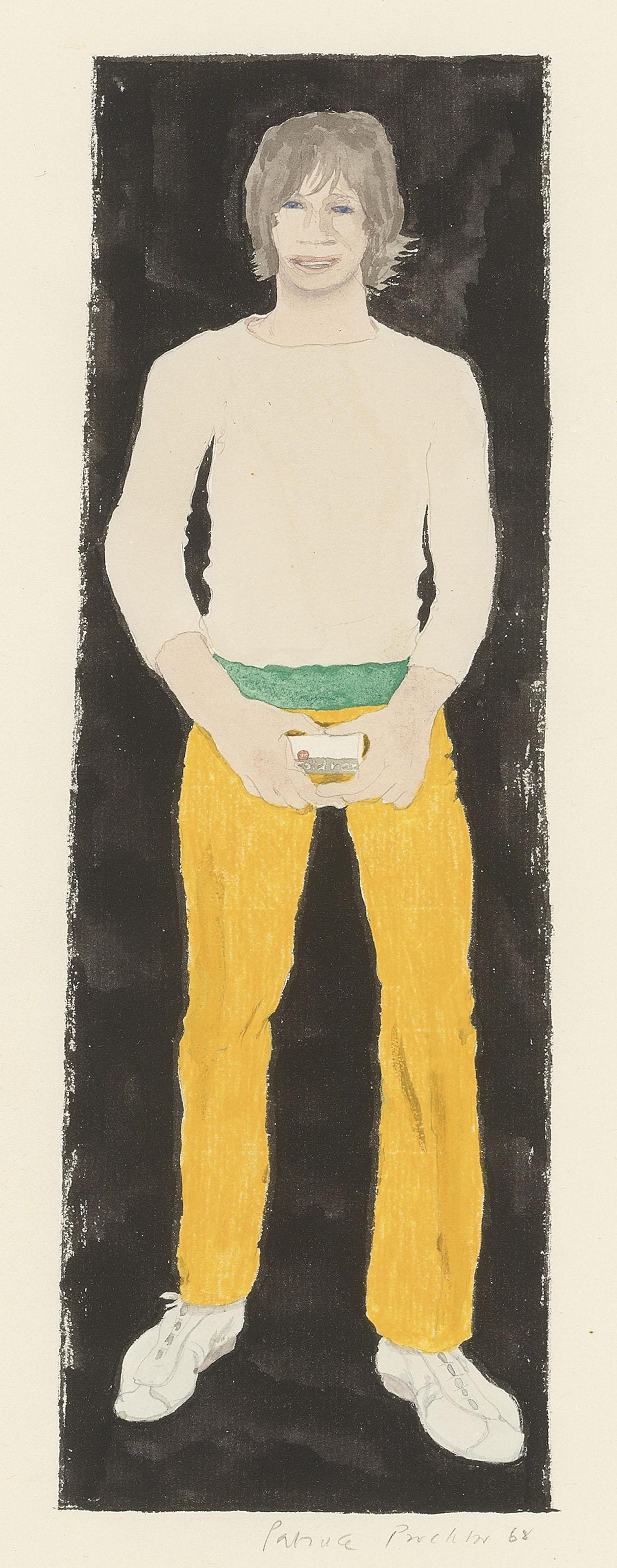 Patrick Procktor, R.A. - Gervase holding a tape