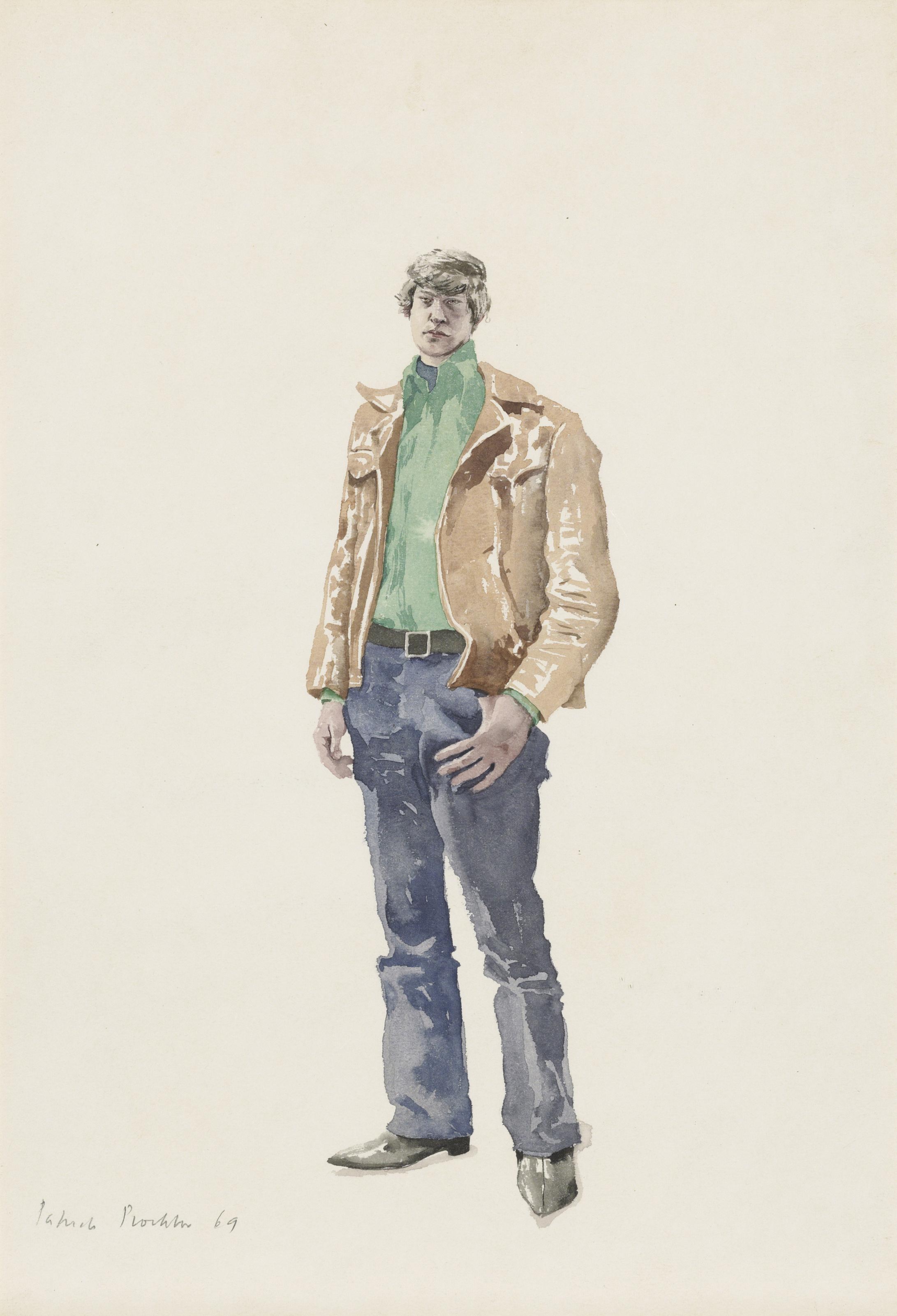 Patrick Procktor, R.A. - Mick Jagger