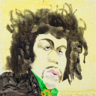 Patrick Procktor R.A. - Portrait of Jimi Hendrix