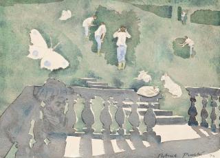 Patrick Procktor - Cecil Beaton\'s Garden
