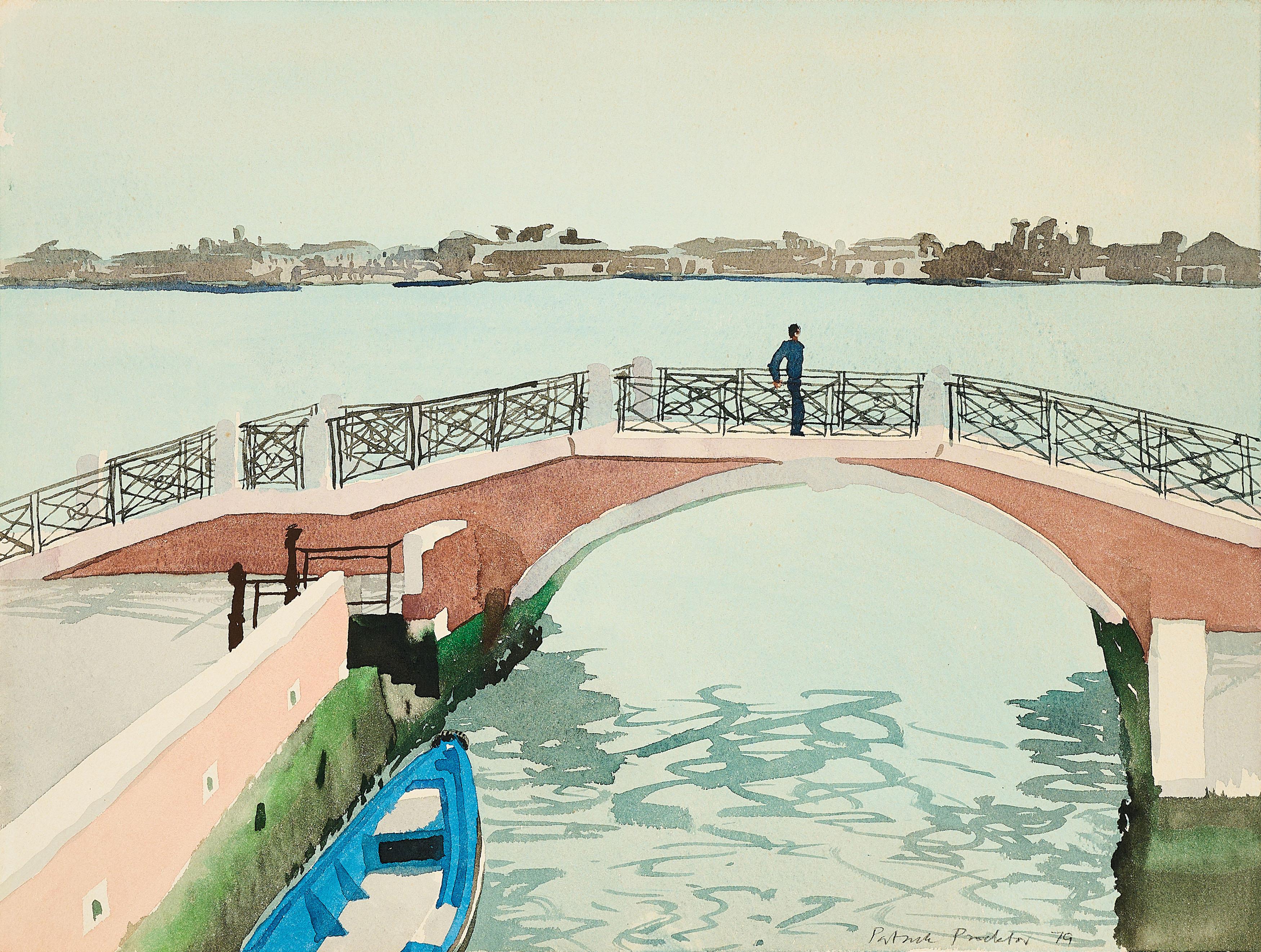 Patrick Procktor - Die Brücke.