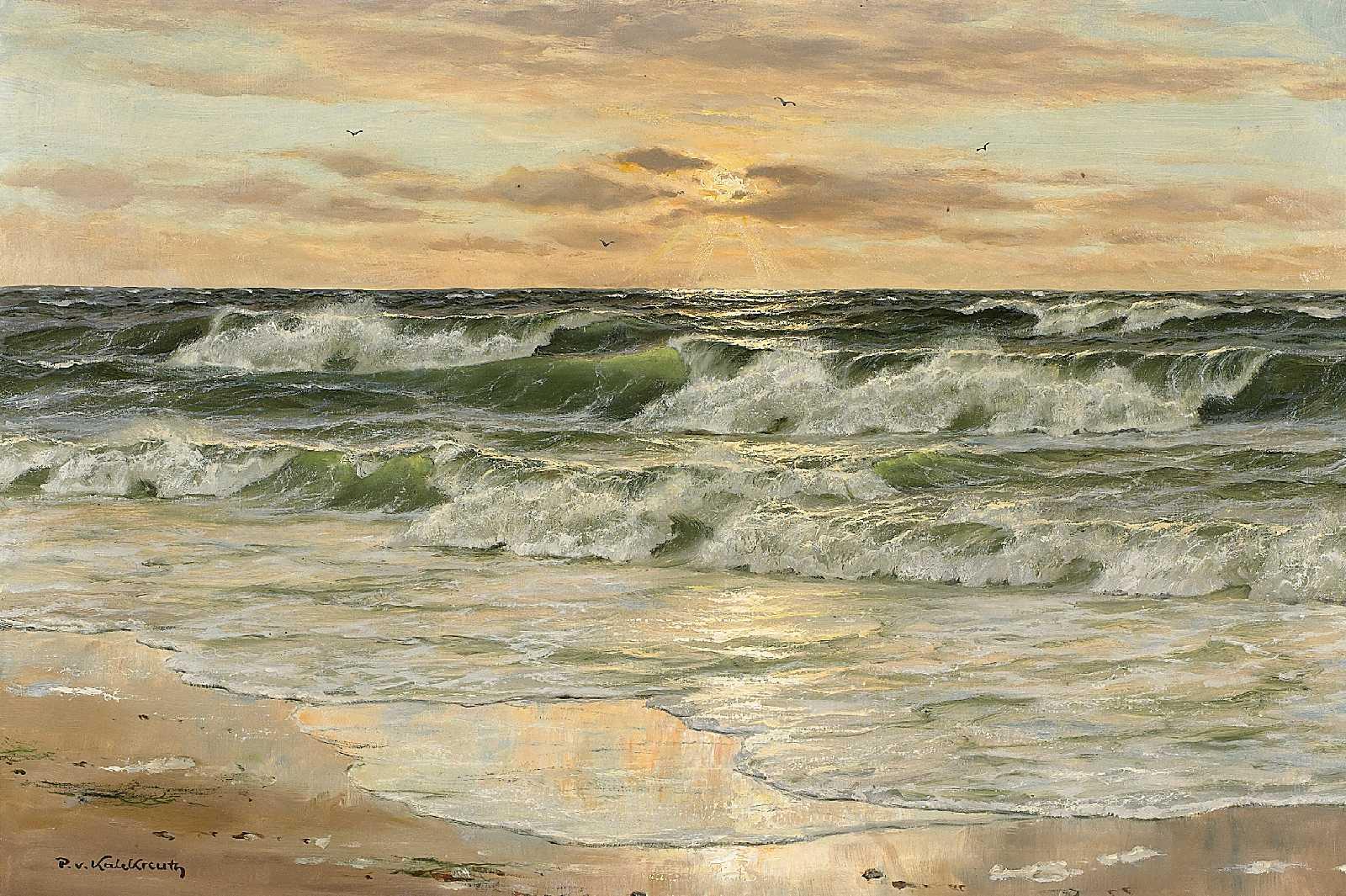 Patrick von Kalckreuth - Meeresbrandung