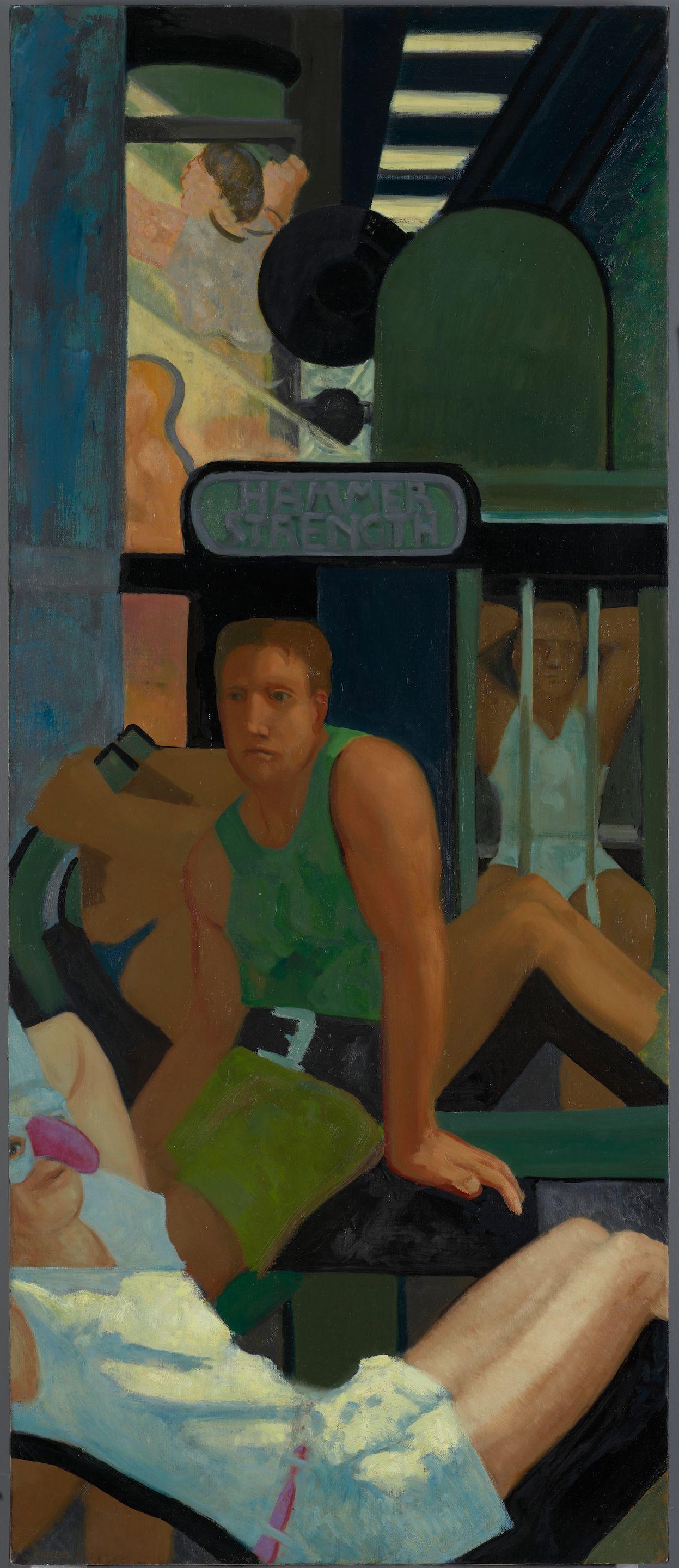 Patrick Webb - Punchinello Works Out: Hammer Strength