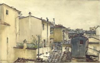 Patrick William Adam, R.S.A. - Roofs, Florence
