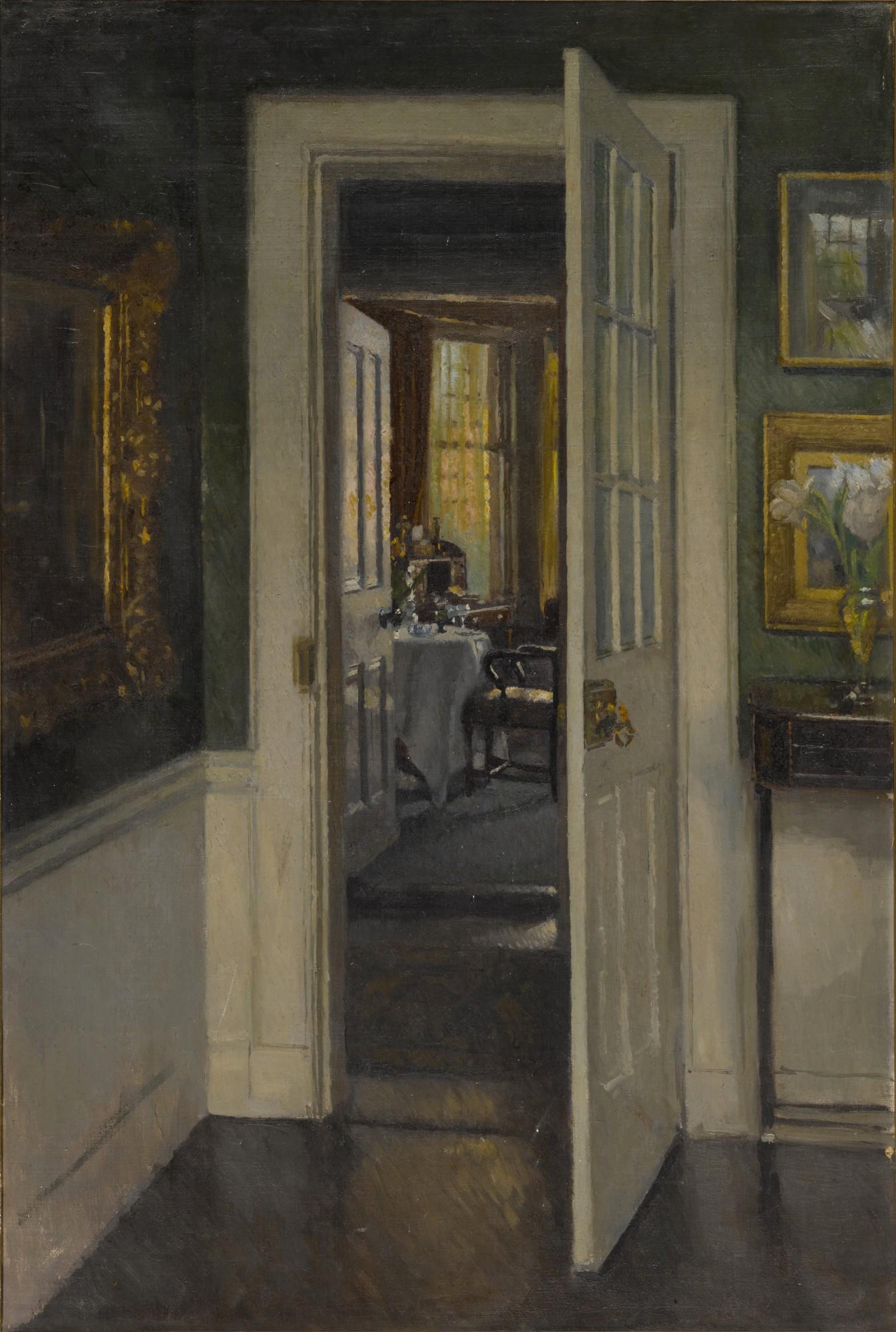 Patrick William Adam - Interior Looking Through to Morning Room