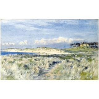 Patrick William Adam - The 14Th Fairway, North Berwick From The Bent