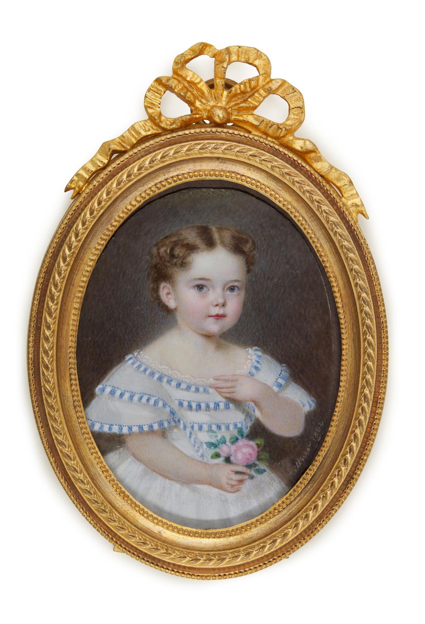 Patrizius Kittner - Portrait of a child