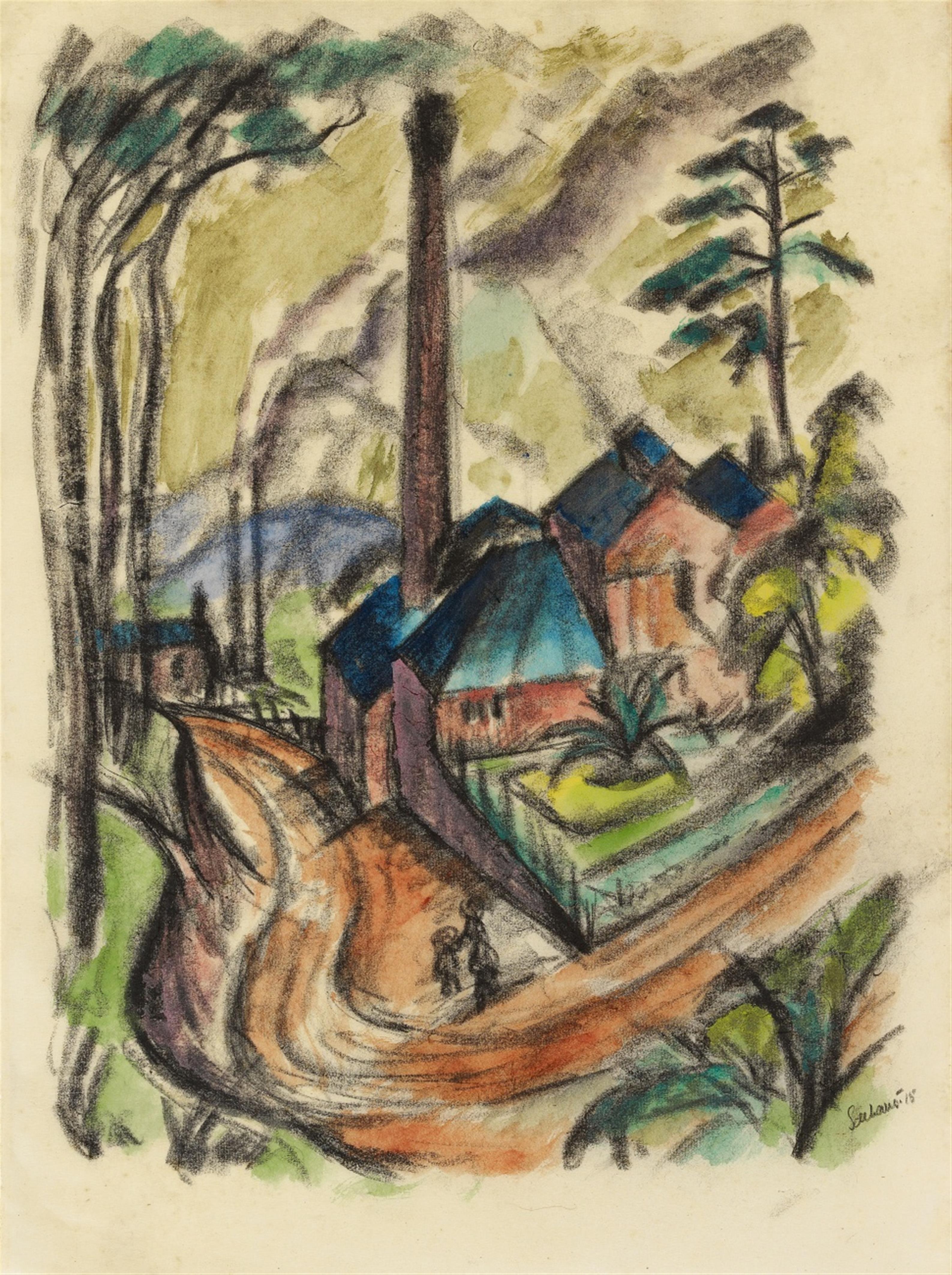 Paul Adolf Seehaus - Kleine Fabrik