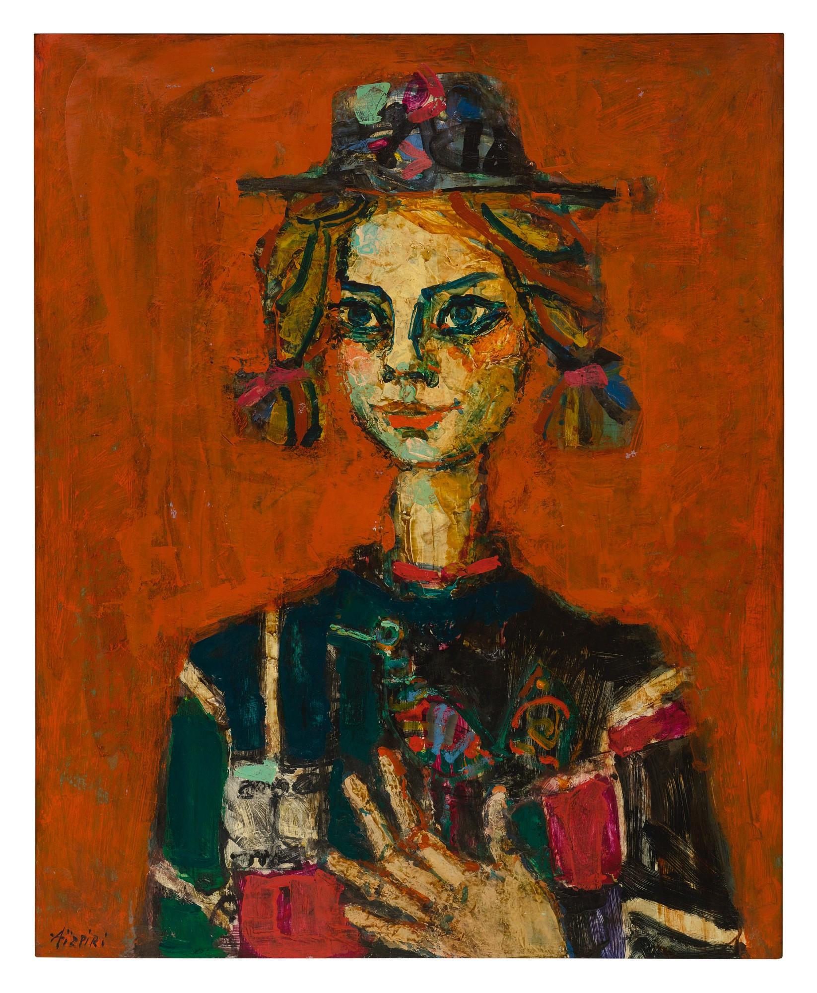 Paul Aïzpiri - La Fillette Aux Nattes