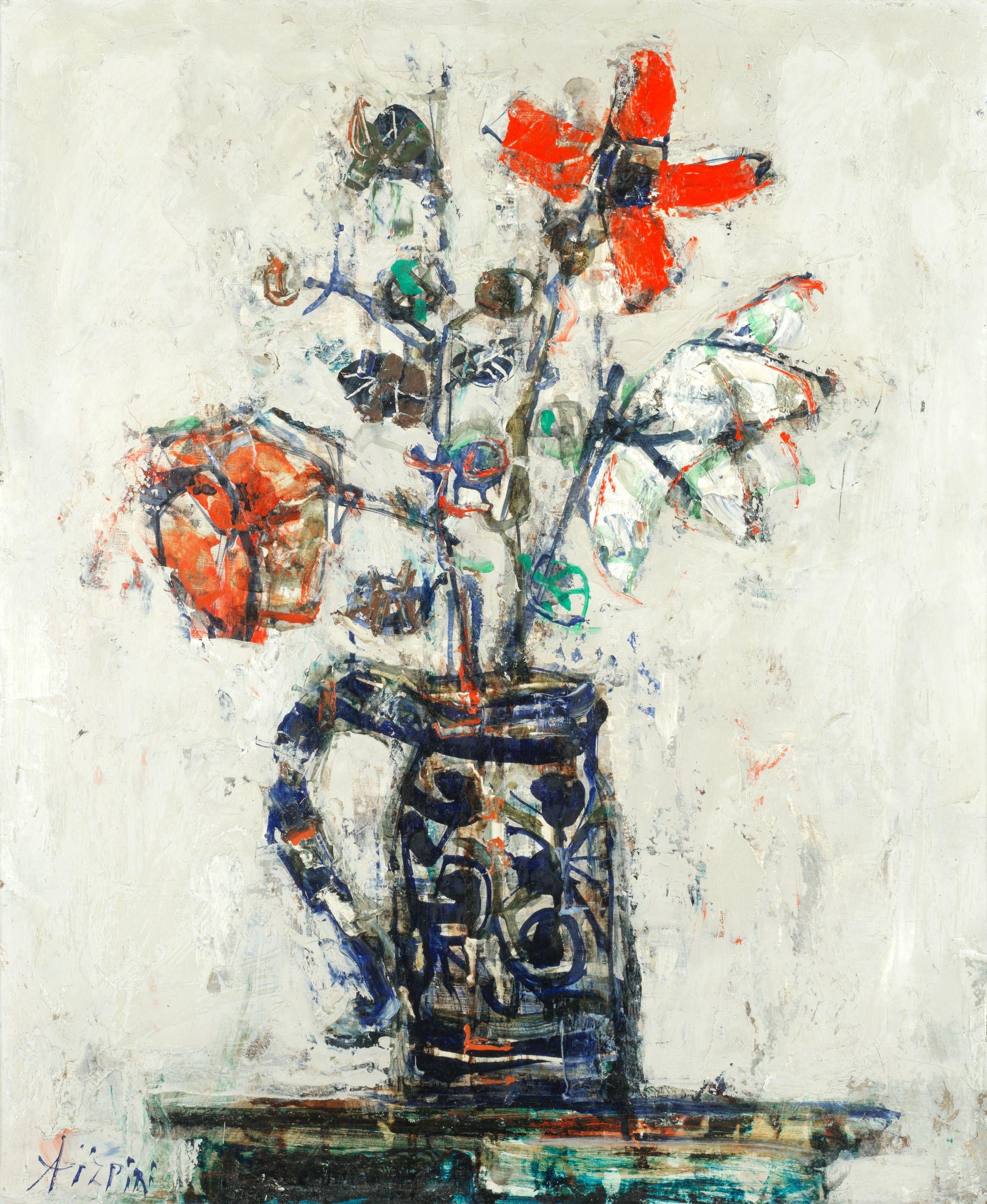 Paul Aizpiri - Still Life Of Flowers