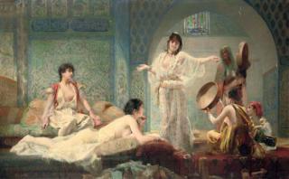 Paul Alexandre Alfred Leroy - In the harem