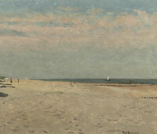 Paul Arntzenius - A quiet day on the beach near Domburg