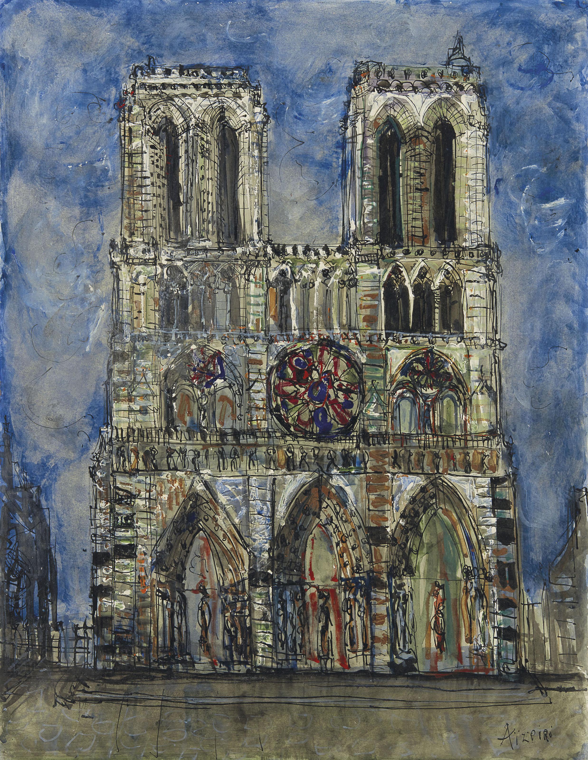 Paul Augustin Aïzpiri - Notre-Dame de Paris