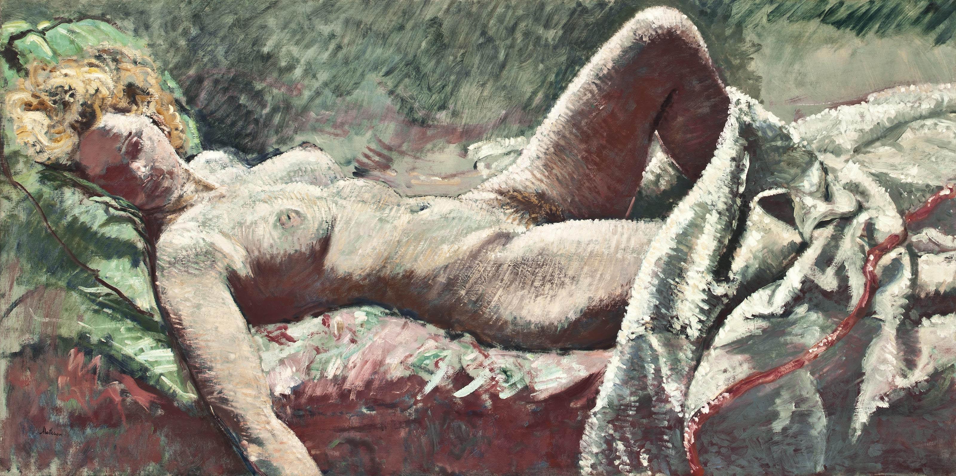 Paul Ayshford, Lord Methuen, R.B.A., R.A. - Reclining nude