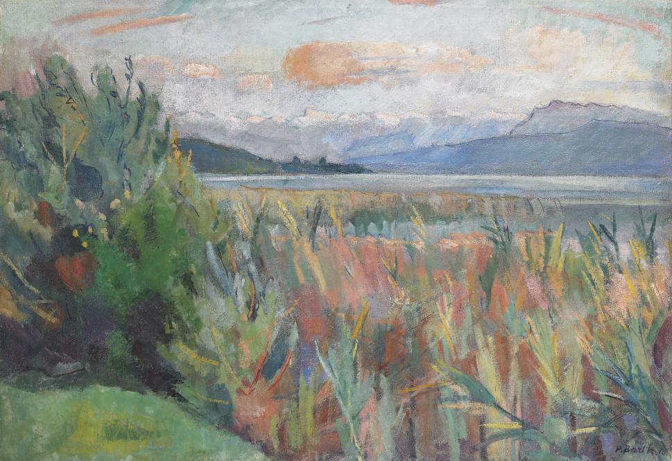 Paul Basilius Barth - Genfersee, 1918