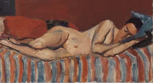 Paul Basilius Barth - Schlafender Akt