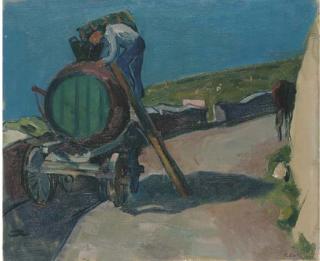 Paul Basilius Barth - Traubenernte, 1943