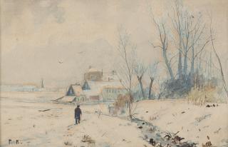 Paul Baum - Am Lottenbach vor Weimar