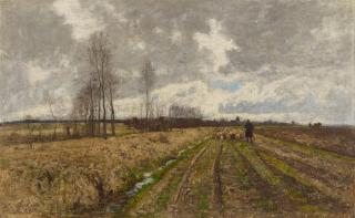 Paul Baum - Weg nach Niedergrunstedt bei Weimar