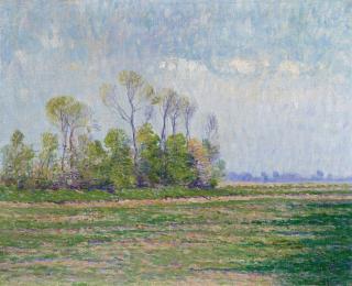 Paul Baum - Weite Landschaft bei Knokke