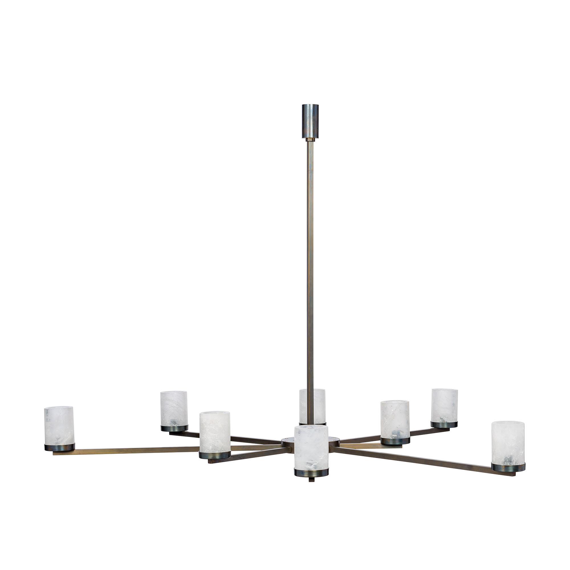 Paul Belvoir - An Asymmetric Eight-Branch Chandelier