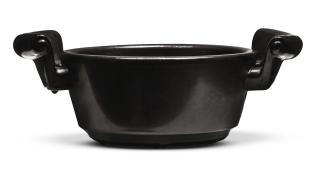 Paul Bonifas - Black Ceramic Bowl With Handles