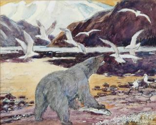 Paul Bransom - Glacier Bears