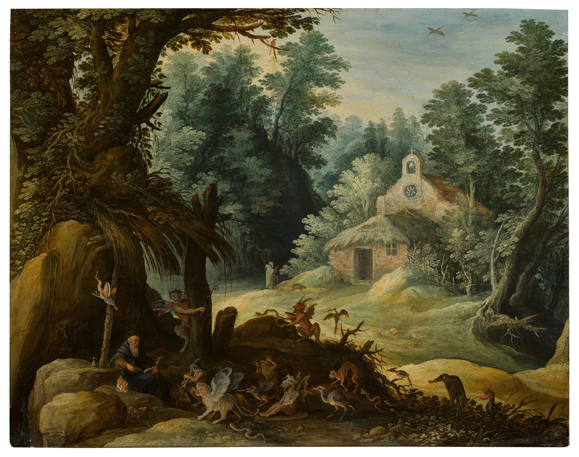 Paul Bril - The Temptation of Saint Anthony