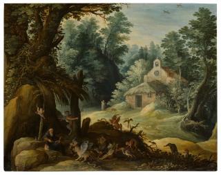 Paul Bril - The Temptation of Saint Anthony