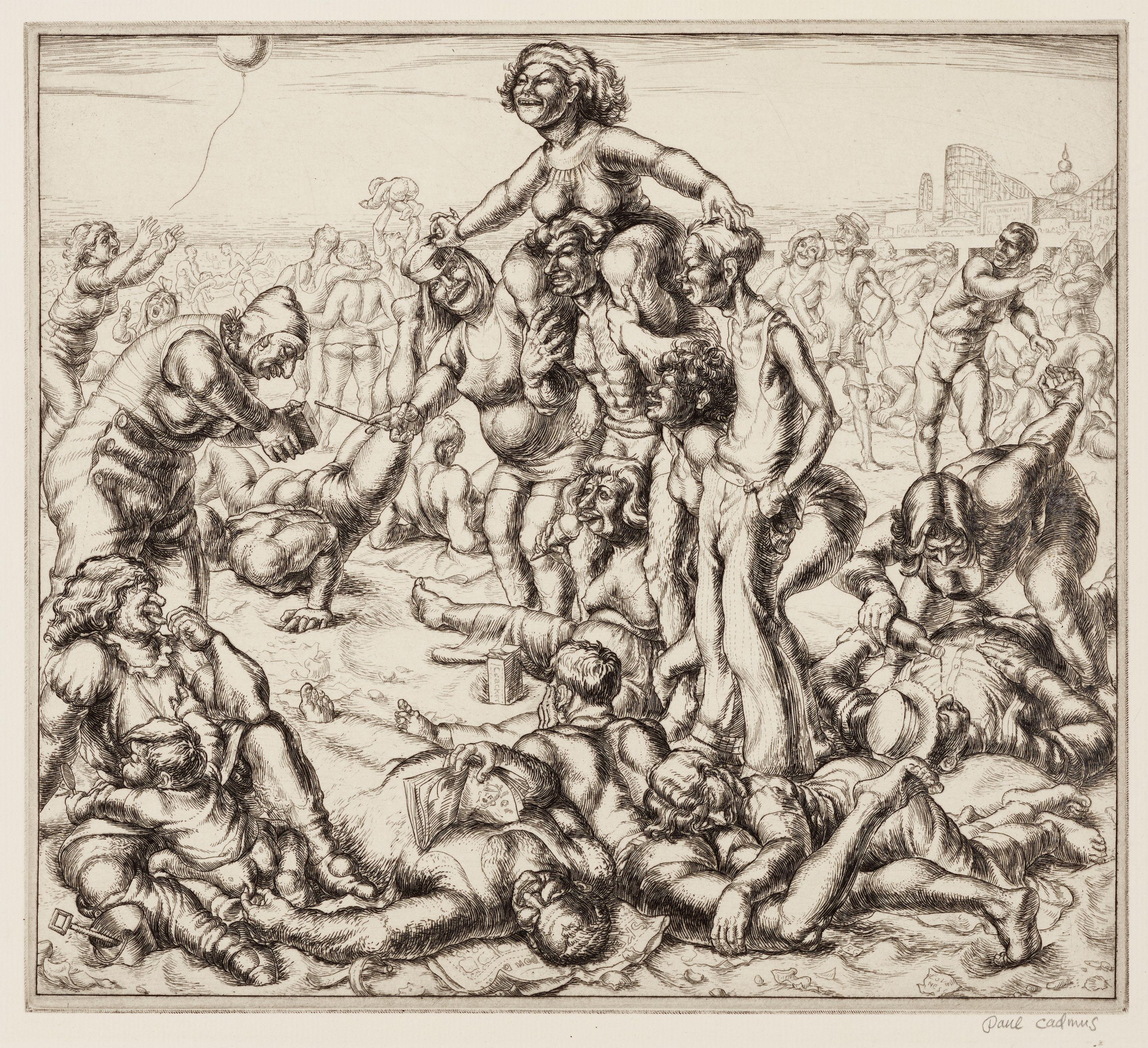 Paul Cadmus - Coney Island