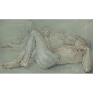 Paul Cadmus - Dancer By A Mirror