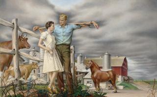 Paul Cadmus - Lloyd and Barbara Wescott