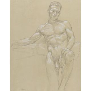 Paul Cadmus - Male Nude Mf4