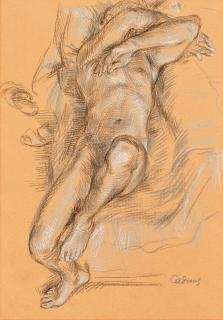 Paul Cadmus - Male Nude
