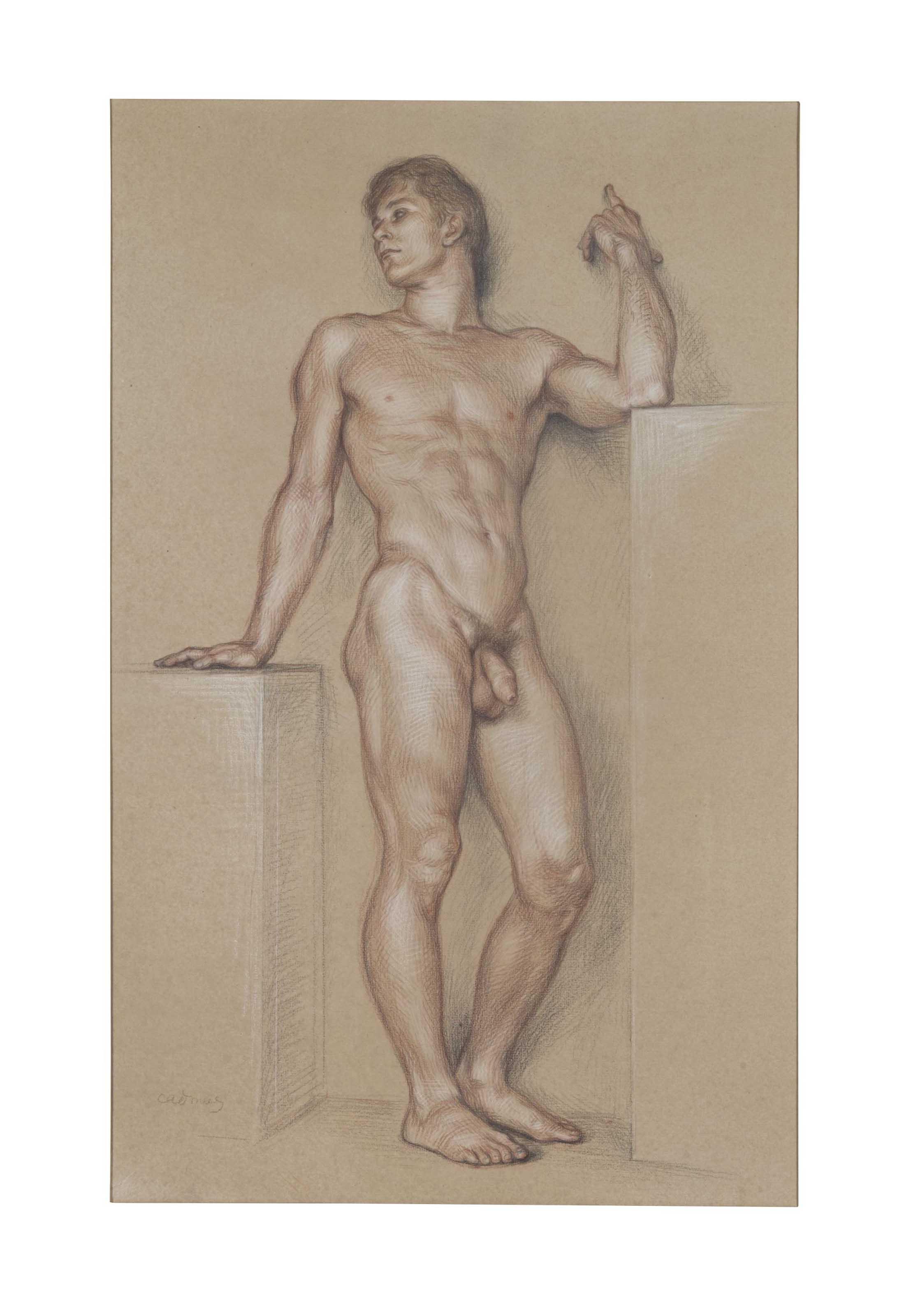Paul Cadmus - Male Nude