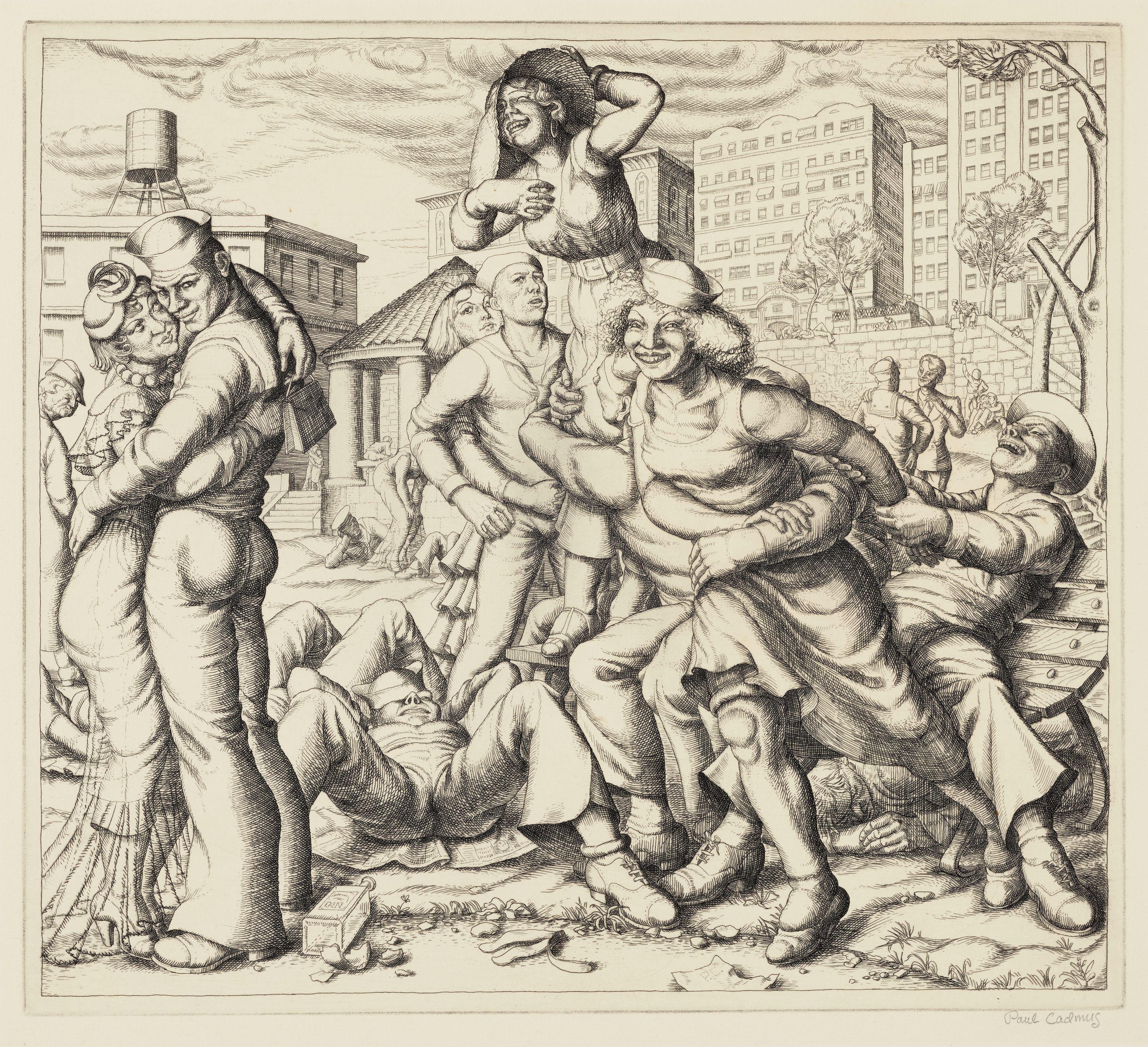 Paul Cadmus - Shore Leave