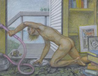 Paul Cadmus - Spring: Spring Cleaning #2