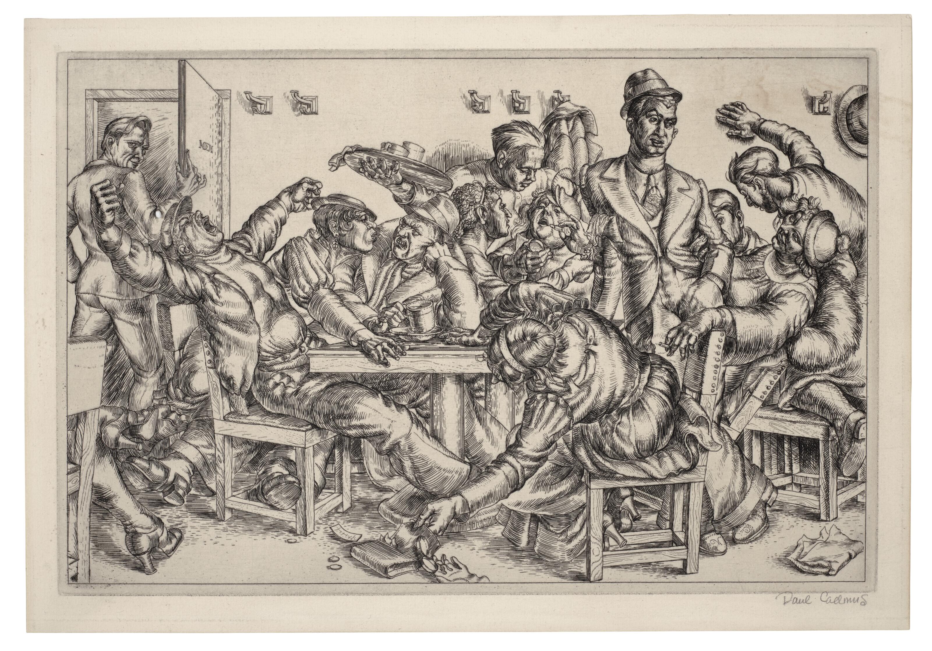 Paul Cadmus - Stewart\'s