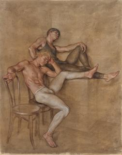 Paul Cadmus - Two Dancers # 2