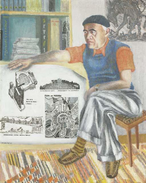 Paul Camenisch - Bildnis Hannes Meyer, 1953